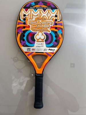 China 2022Professional Carbon Fiber Youth Beach Paddle For Beach Training High Quality Tennis Racket for sale