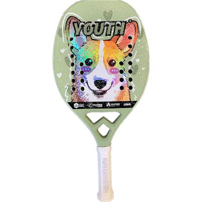 China 2022 Wholesale Customized Profissional Carbon Fiber Padel Raquete Beach Tennis Racket Paddle Set Tenis Carbono Carbon Fiber Rackets Graphite for sale