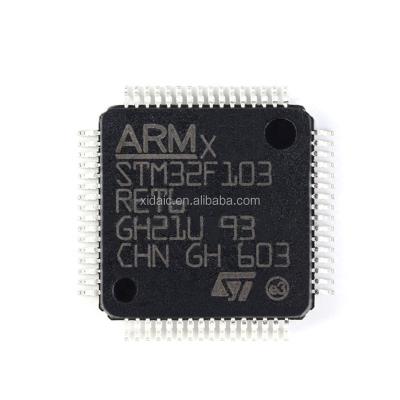 China New and original 64LQFP STM32F103 IC MCU 32BIT 512KB stock integrated circuit components electronics flash STM32F103RET6 for sale