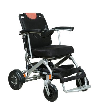 China High Quality Portable Folding Electric Power Wheelchair For Disabled Front: 7