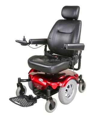 China Power Wheelchair Captain Seat PG Heavy Duty Electromagnetic Controller Electric Wheelchairs SW1100 900*760*470mm for sale