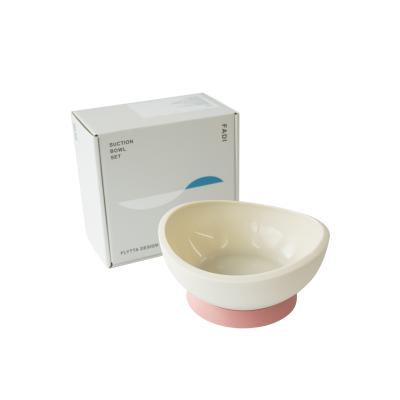 China Modern Suction Cup Bowl Microwave-Safe Anti-puddle For Baby Toddlers Children Kids for sale