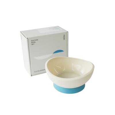 China Modern Dishwasher-Safe Sterilization Baby Toddlers Food Silicone Free Bowl for sale