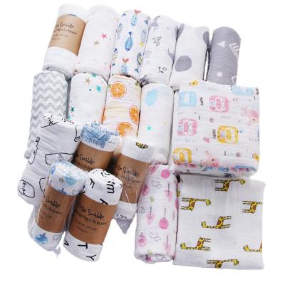 China Musical Soft Muslin Baby Wrap 100% Cotton Organic Bamboo Blanket for sale