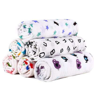 China Musical Baby Wrap Muslin Blanket 100% Organic Bamboo Baby Towels Baby Blanket for sale