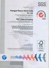 FSC - Huangyan Raysun Arts & Crafts Co., Ltd.