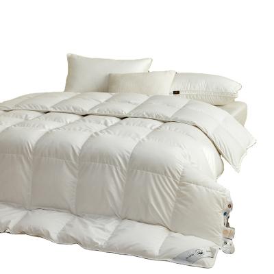 China 100% Cotton 90% White Duck Down Comforter - Thick, Warm for Winter Down Duvet Insert for sale