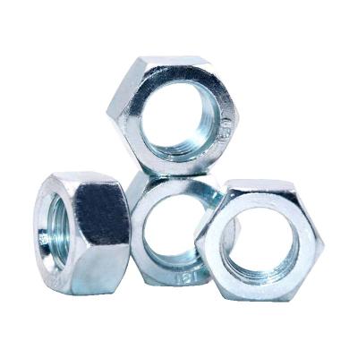 China Heavy Industry ANSI B18 2 Inch Metric Size DIN934 Hex Nut Size 2 DIN934 Stainless Steel 304 Alloy Brass Nylon Pa66 for sale