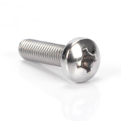 China M2 M3 M4 M5 M6 M7 M8 Pan Head Stainless Steel Screw 304 316 for sale