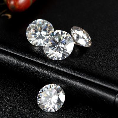 China Jewelry making Tianshizhiyue 1 carat 6.5mm vvs D color moissanite diamond round loose gemstone with GRA certificate shipped within three days for sale