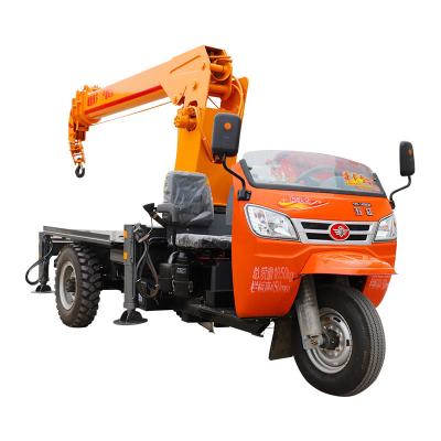 China TRUCK CRANE Mini Crane 3Ton Tricycle Truck-Mounted Mobile Cranes Hydraulic Others Cranes Machine For Handling for sale