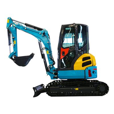 China Mini Excavator Sale 3.5 Ton Mini Excavator Accessories Small New Road Construction Excavator For Construction Agriculture for sale