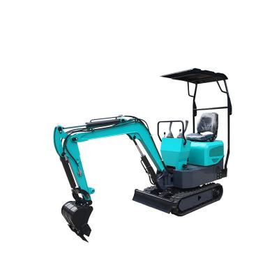 China Construction Projects Mini Excavator 1ton 1.3ton Excavator New Hydraulic Super Mini Excavator Crawler For Household for sale