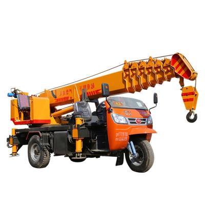 China TRUCK CRANE Truck Mount Cranes 3ton 4ton 5ton Knuckle Boom Truck Mounted Crane Better Prices Three Wheel Crane for sale