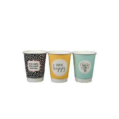 China China Disposable Professional Manufacture Customized Hot Paper Cups 12 Oz Disposable for sale