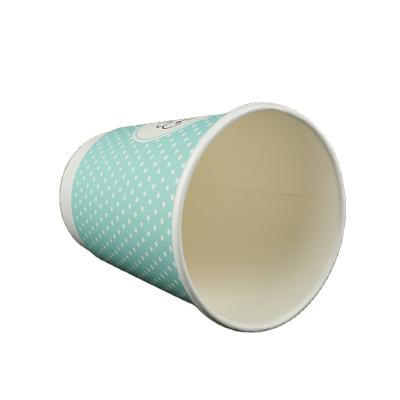 China New Design Customized Disposable Double Wall Disposable Paper Cups With Lids for sale