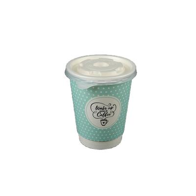 China Disposable Best Selling High Quality Double Wall Durable Customized Disposable Paper Cup for sale