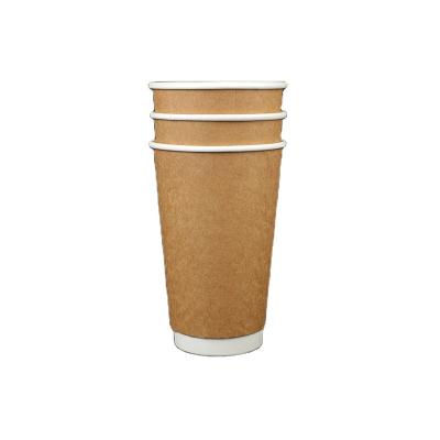 China Disposable 12oz Double Wall Insulated Hot Water Cups for sale