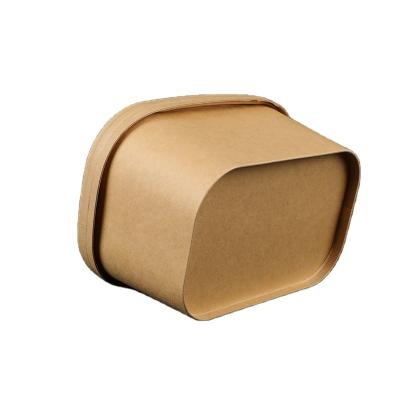 China Various Disposable Promotional Durable Rectangular Paper Bowl Wrapping Paper for sale