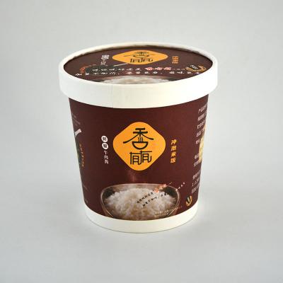 China Biodegradable Take To Go Leakproof Customized Food Grade Soup Mug With Matching Lids 16oz for sale