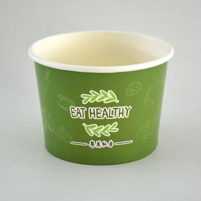 China Biodegradable professional factory produce disposable ice cream paper cup ice cream yogurt packaging cups for sale