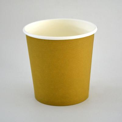 China Factory Supply Biodegradable China Ice Cream Paper Cup Disposable Ice Cream Yogurt Packaging Cups 8oz for sale