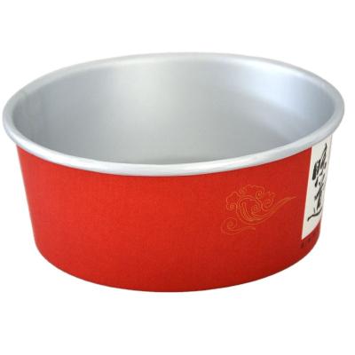 China Big Size Customized Logo Biodegradable Printing Food Grade Microwavable Aluminum Foil Bowls1100ml for sale