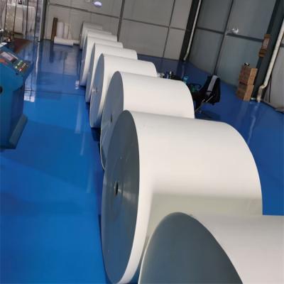 China Waterproof 2022 hot selling food grade single or double PE coated Paper Cup Roll for making paper cups and bowls for sale