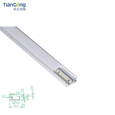 China Outdoor Recessed Desk Floor Light IP67 10W Led Channel Light With 1908 Strip for sale