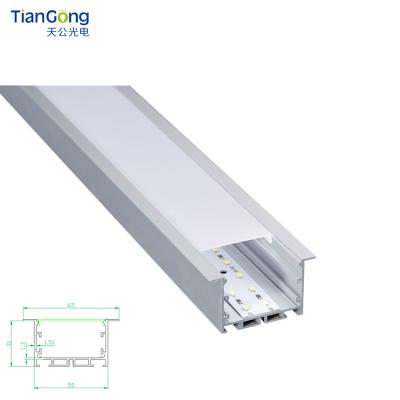 China TL6532 Decorations Aluminum LED Profile Recessed LED Linear LED Extrusion LED Channel Light for sale