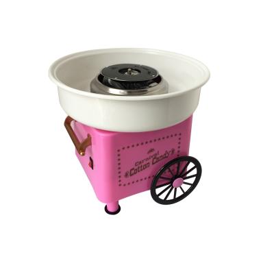 China Hot Sales Easy Operation CCM254 Classic Home Party Electric Cotton Candy Maker With Wheel for sale