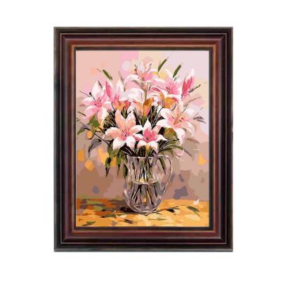 China Realistic Flower Series-Lily Flower Oil Painting By Numbers Spot Supplier Wholesale, Factory Direct Supply for sale