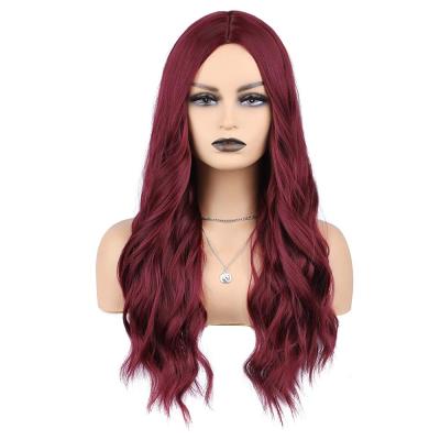 China Any Skin Color Red Color Natural Brazilian Hair Lace Front Wigs T Part Pre Plucked Virgin Red Wigs for sale