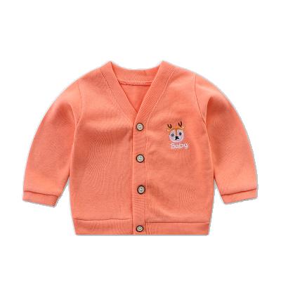 China Wholesale Casual Spring Children's Straight Cute Baby Knitted Jacket for sale