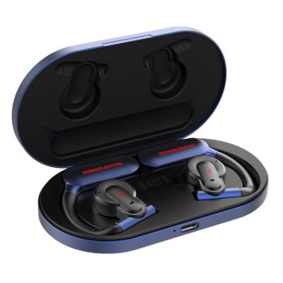 China TWS (True Wireless Stereo) SHINECON Blue-tooth V5.3 Open Ear Headphone IPX7 Waterproof Immersive Premium Sound Good Privacy ENC Air Conduction Earphone for sale