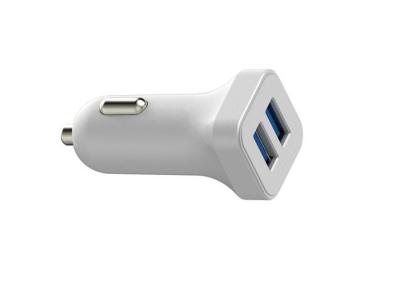 China ABS Material USB Car Charger Dia.25 * 47mm Size Switching Technology for Car Charging for sale