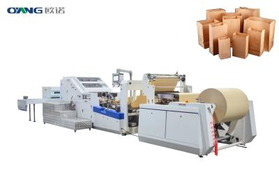 China Paper Shopping Bag Making Machine Roll Feeding Paper Bag Making Machine for sale