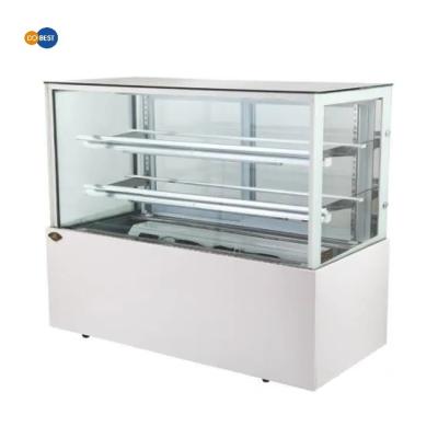 China DOBEST cake chiller display counter vetrina refrigerata cake display freezer cake fridge display for sale