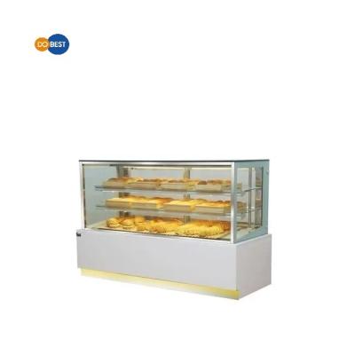 China DOBEST low price cake bakery display showcase freezer for sale