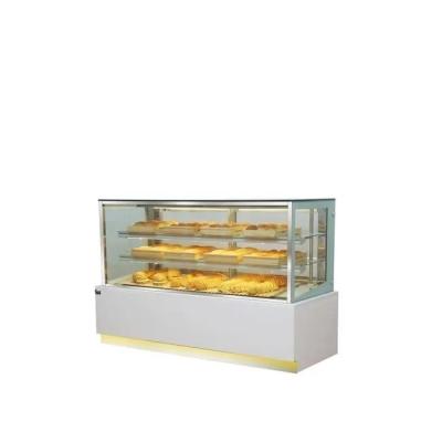 China DOBEST 0.9m/1.2m/1.5m/1.8m cake display chiller fridge cake freezer showcase refrigerated cake showcase for sale