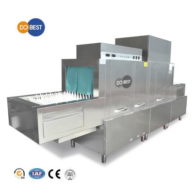 China High Capacity Large Integrated Restaurant Dishwasher for sale