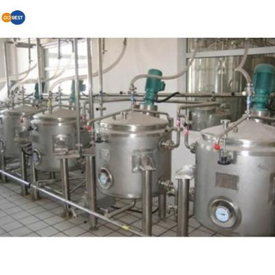 China 2022 DOBEST Complete Liquid Milk Yogurt Processing Line Equipments For Dairy Yogurt Making Machine for sale