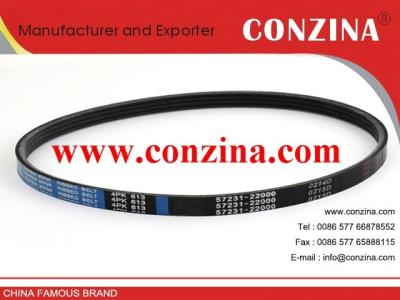 China Kia RIO timing Belt OEM 57231-29100 Material CR from china for sale