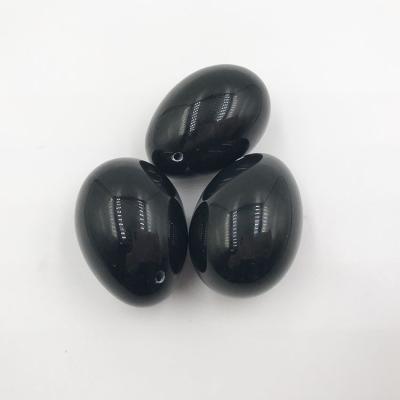 China Jade Drilled Yoni Eggs Set China Natural Nephrite Pelvic Muscle Exercise Tightening Crystal Vaginal Eggs For Women for sale