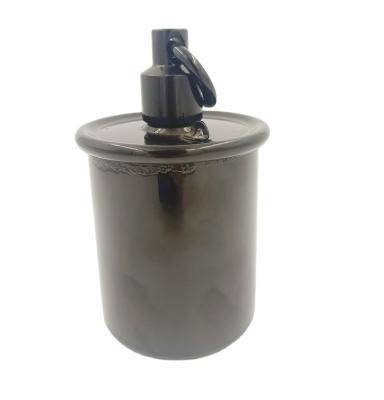 China Morden 0.5L Single Nut Black Mercury Can for sale