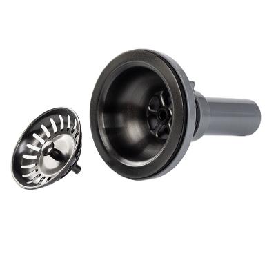 China Direct Selling Modern 304 Stainless Steel Drain Plug For 1.5 Inch Straight Sink Kitchen Sink Strainer for sale