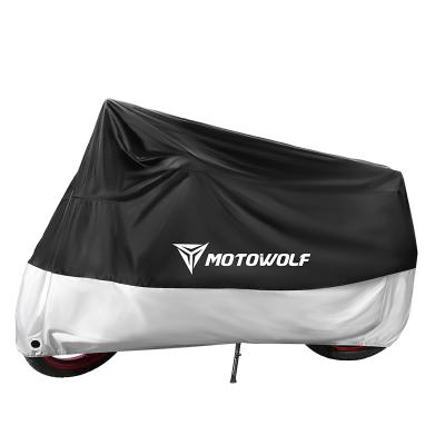 China MOTOWOLF 210D Waterproof Electric Bicycle Covers Motor Rain Coat,Motorcycle UV Protective Cover For Most Motorcycle for sale