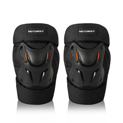 China MOTOWOLF Hot style anti-fall and breathable PP shell custom protective mountain bike knee pads for sale