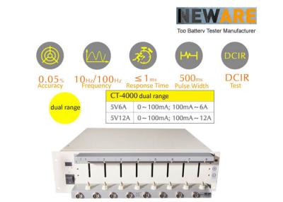 China DCIR Support Battery Charge Discharge Test Equipment High Stability For 5V6A / 5V12A for sale