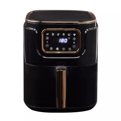 China New Arrival Hotel Sale Professional Household 5.5L Digital Capacity 1450W Hot Stand Food Oil Free Air Fryer With Basket for sale